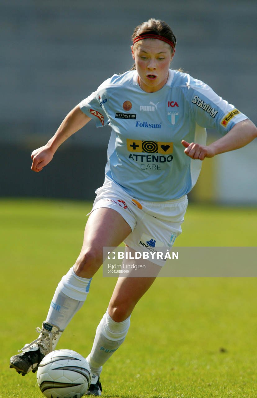 Fotboll, Dam, Damallsvenskan, Anna Mörstam, Malmö FF