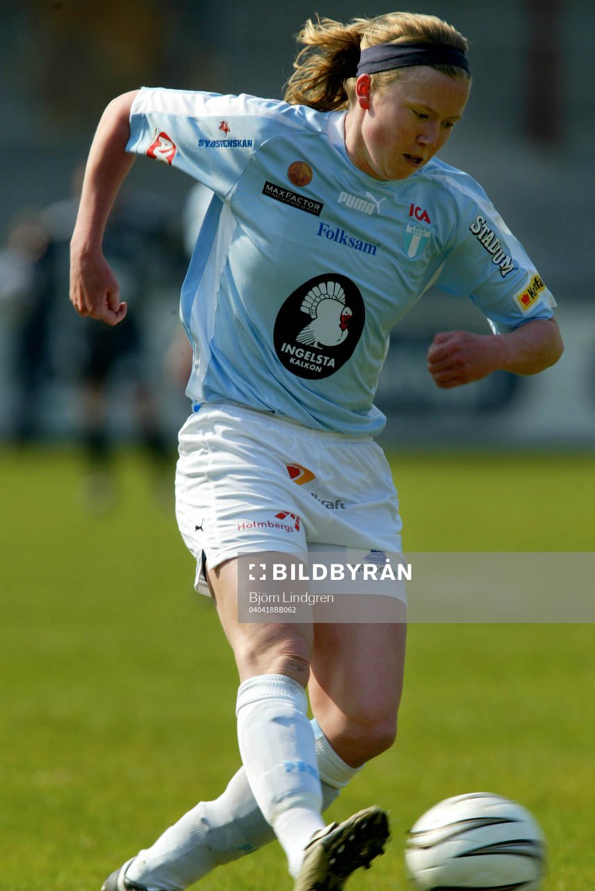 Fotboll, Dam, Damallsvenskan, Sara Larsson, Malmö FF