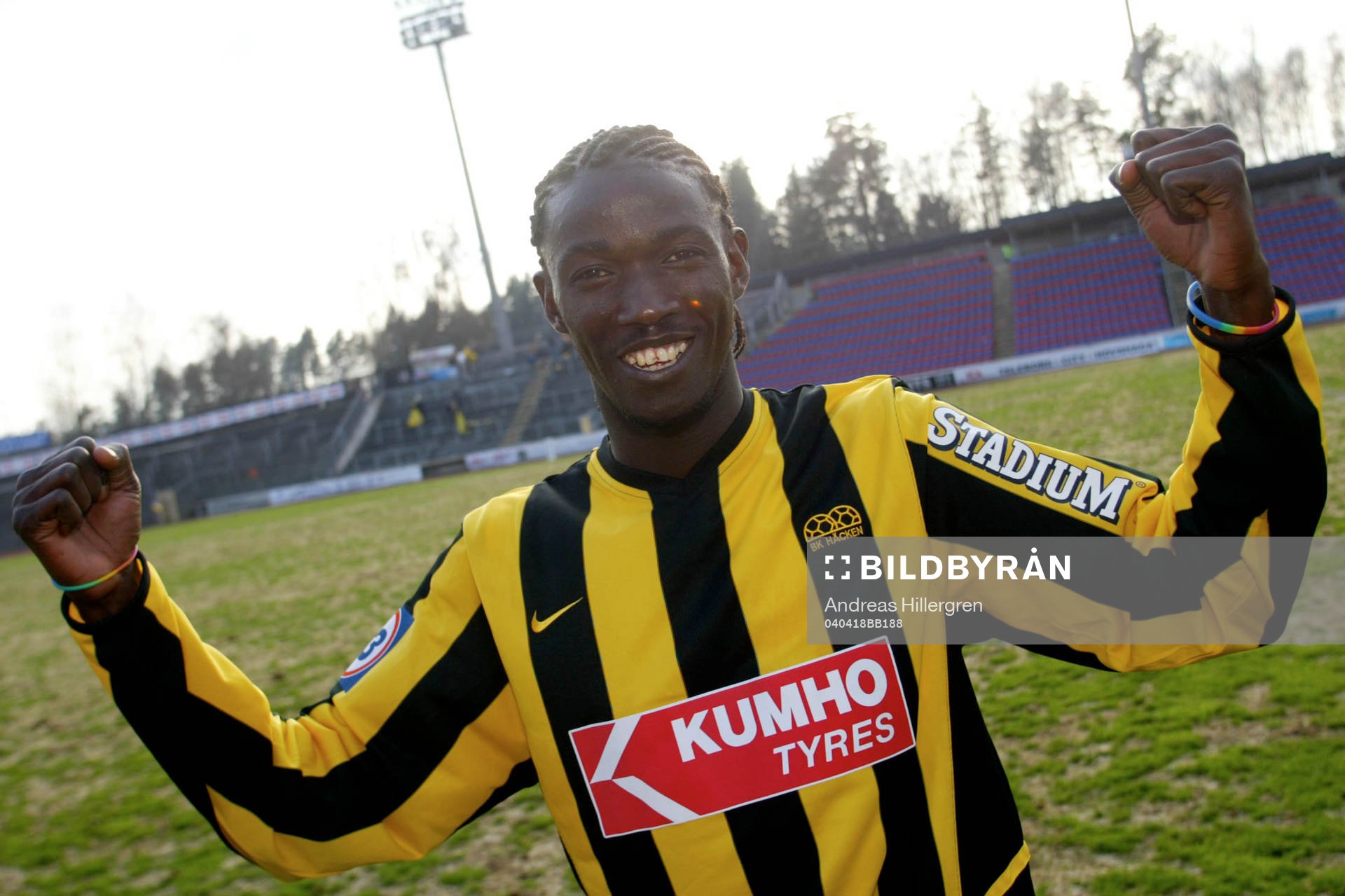  Dioh Williams, Häcken (jubel)