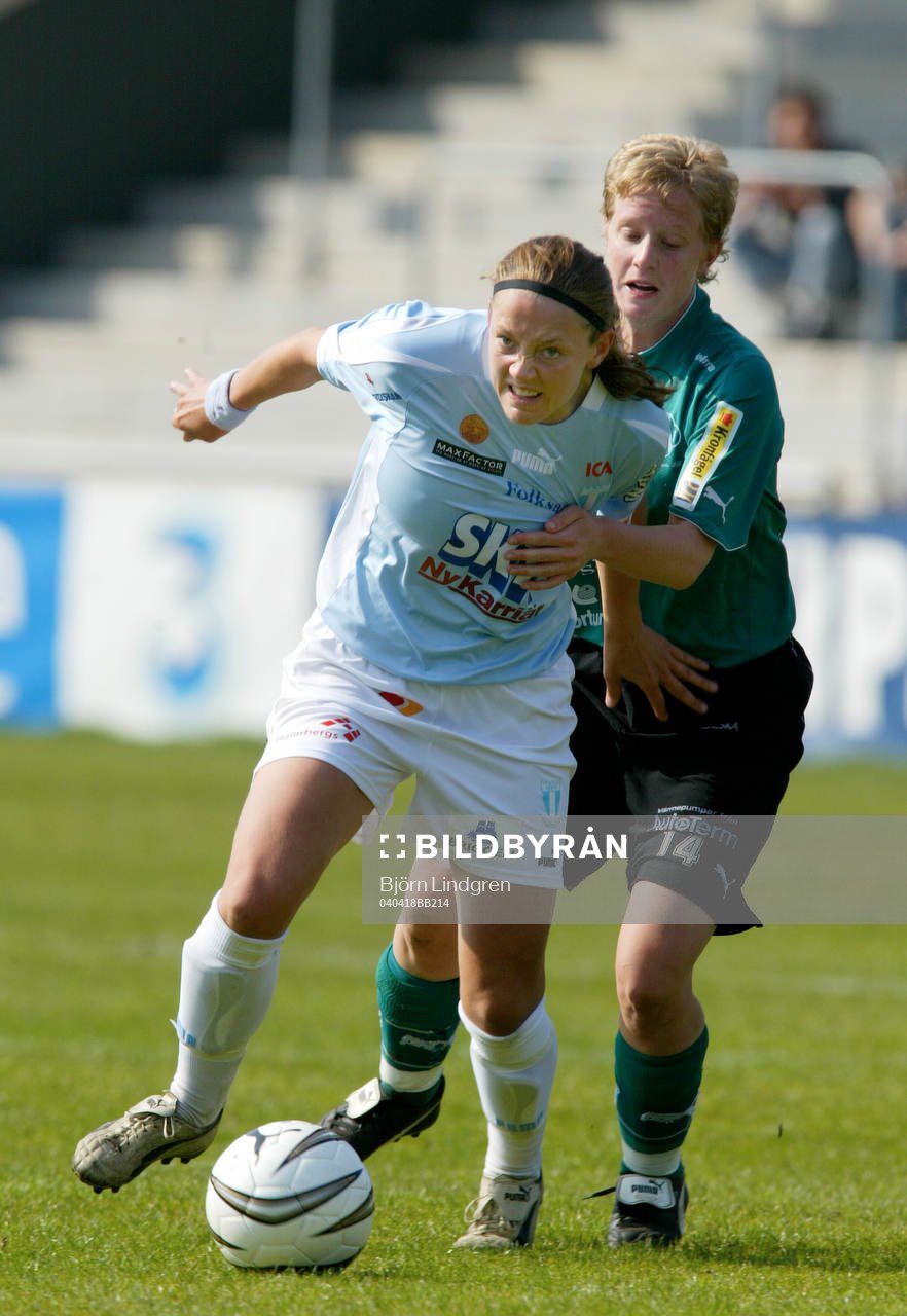 Therese Sjögran, Malmö och Therese Persson, Mallbacken