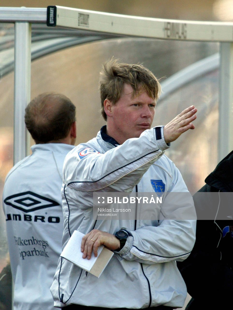 Lars Borgström, tränare Falkenberg