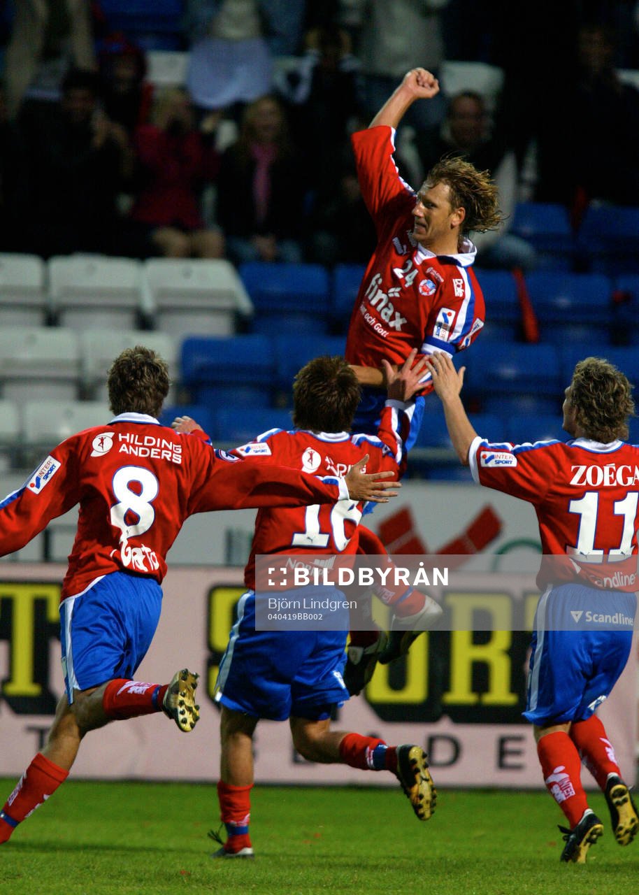  Jesper Jansson, Helsingborg jublar (jubel)