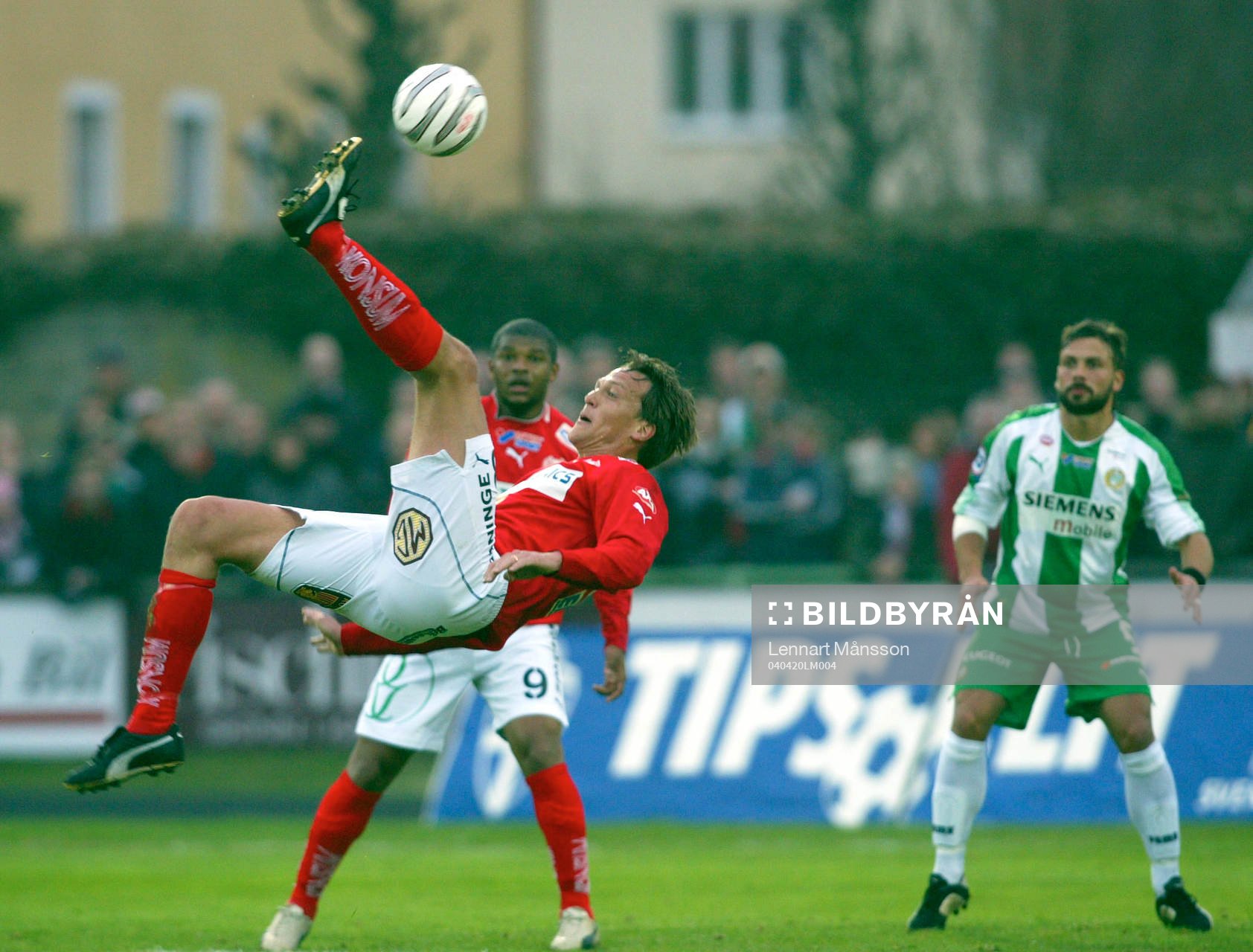 Fotboll, Allsvenskan, Kalmar - Hammarby: Svante Samuelsson, Kalmar