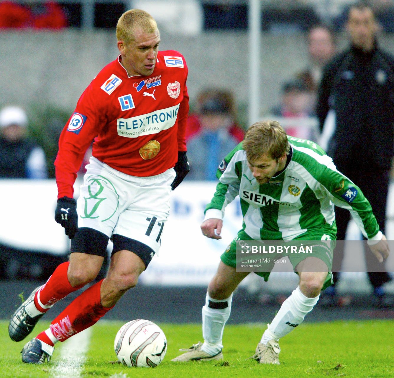 Dede Andersson mot Karl-Oskar Fjörtoft