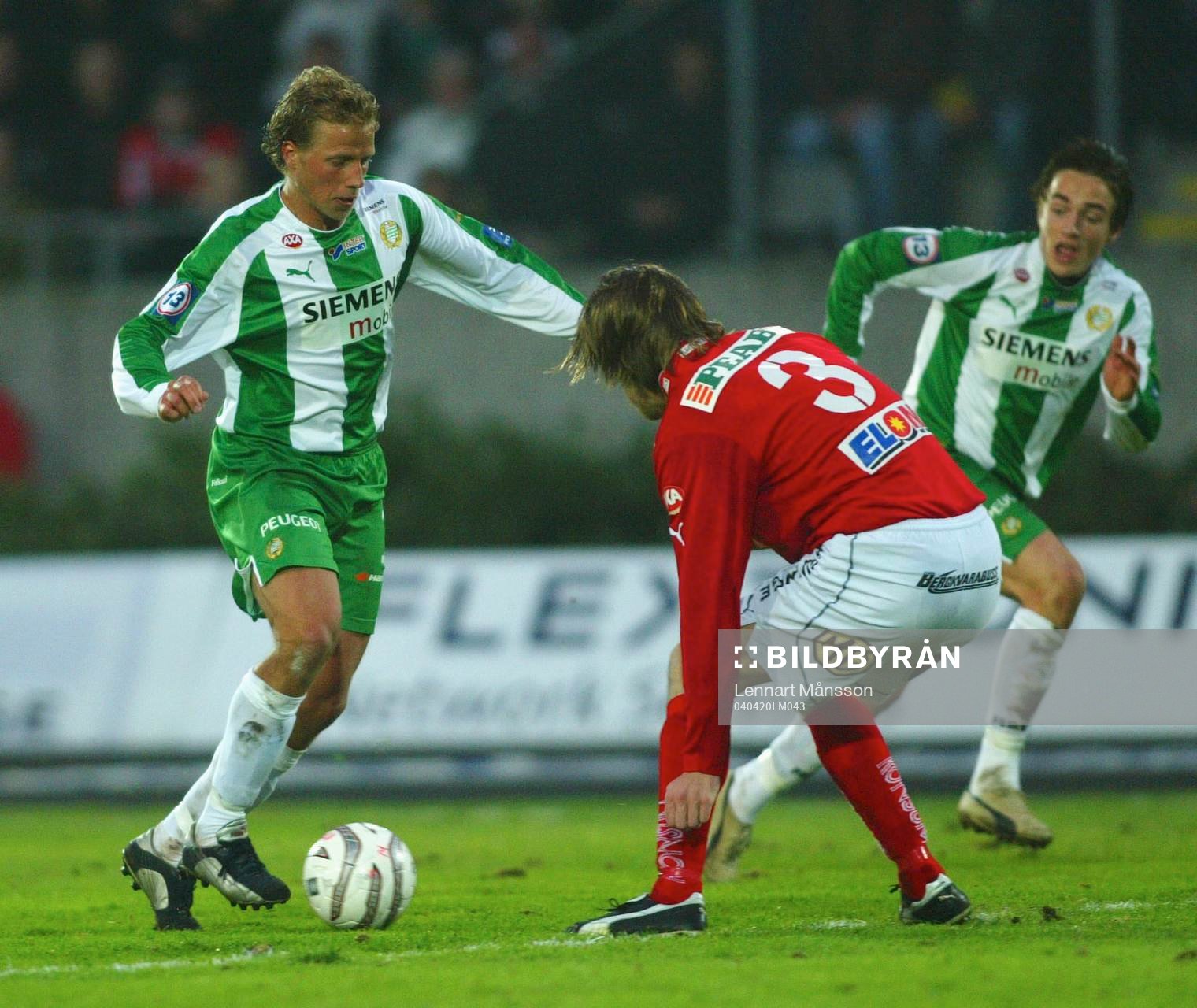 Erik Johansson, Hammarby och Joakim Lantz, Kalmar