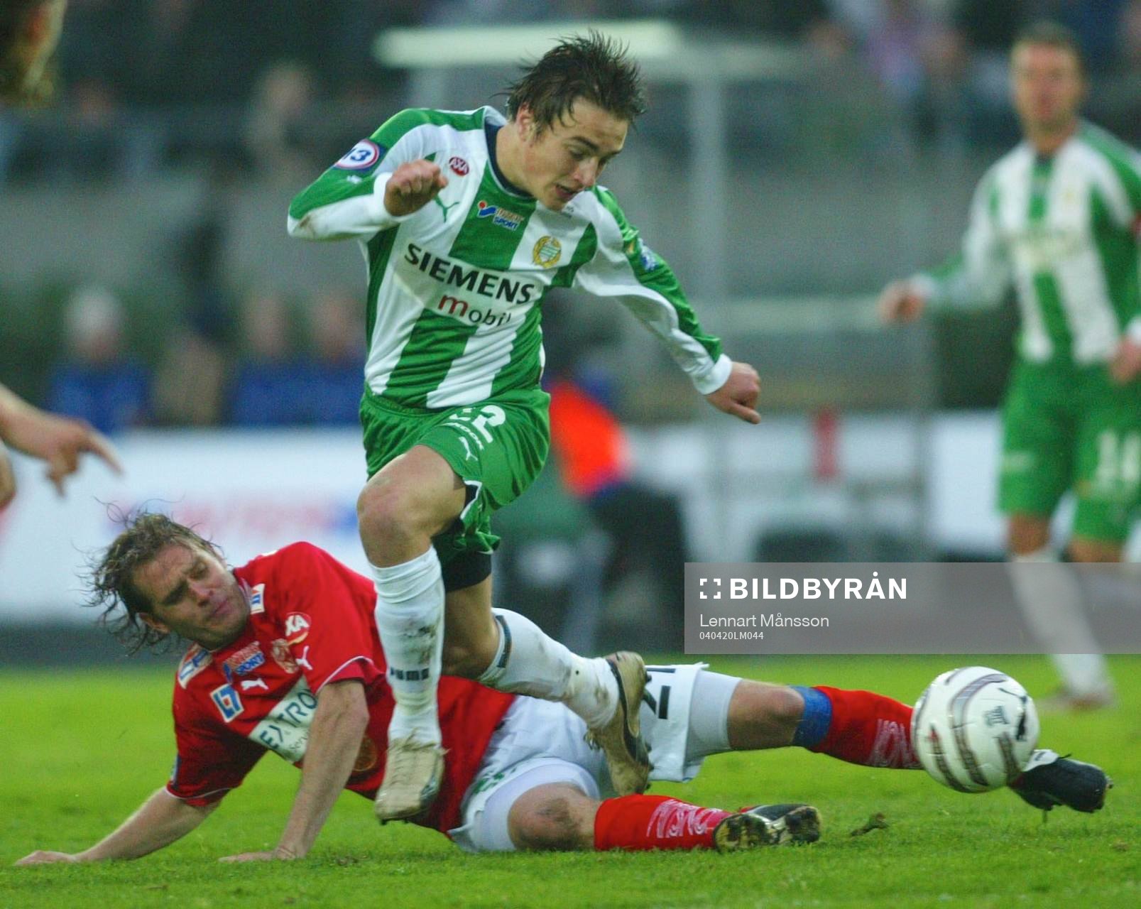 Petter Andersson, Hammarby och Lasse Johansson, Kalmar