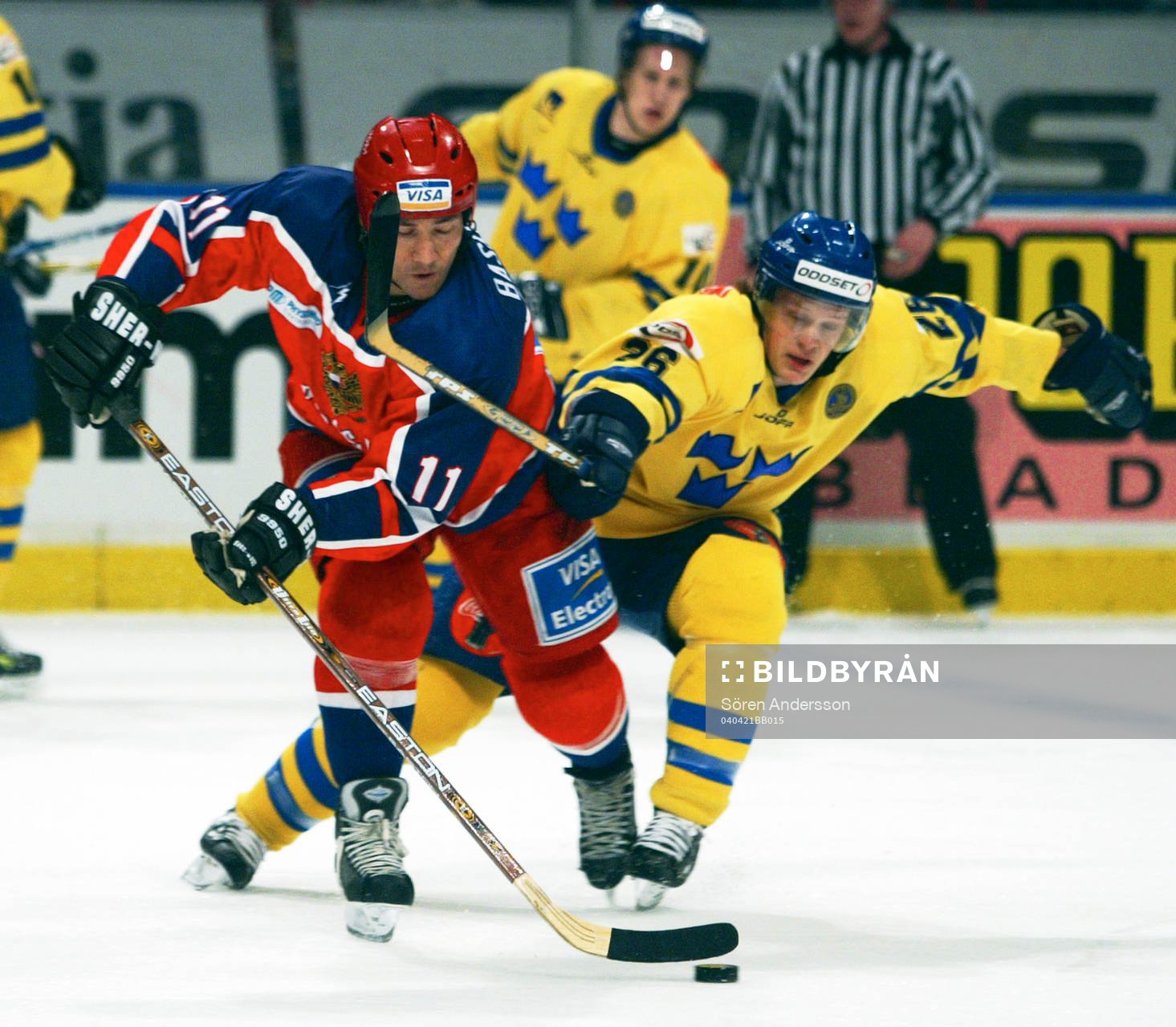 Samuel Påhlsson, Sverige och Tony Virta, Ryssland
