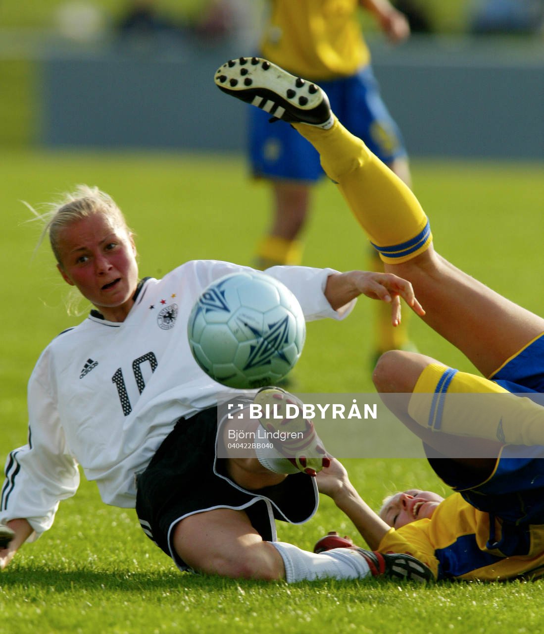 Annelie Brendel, Tyskland och Maria Nilsson, Sverige