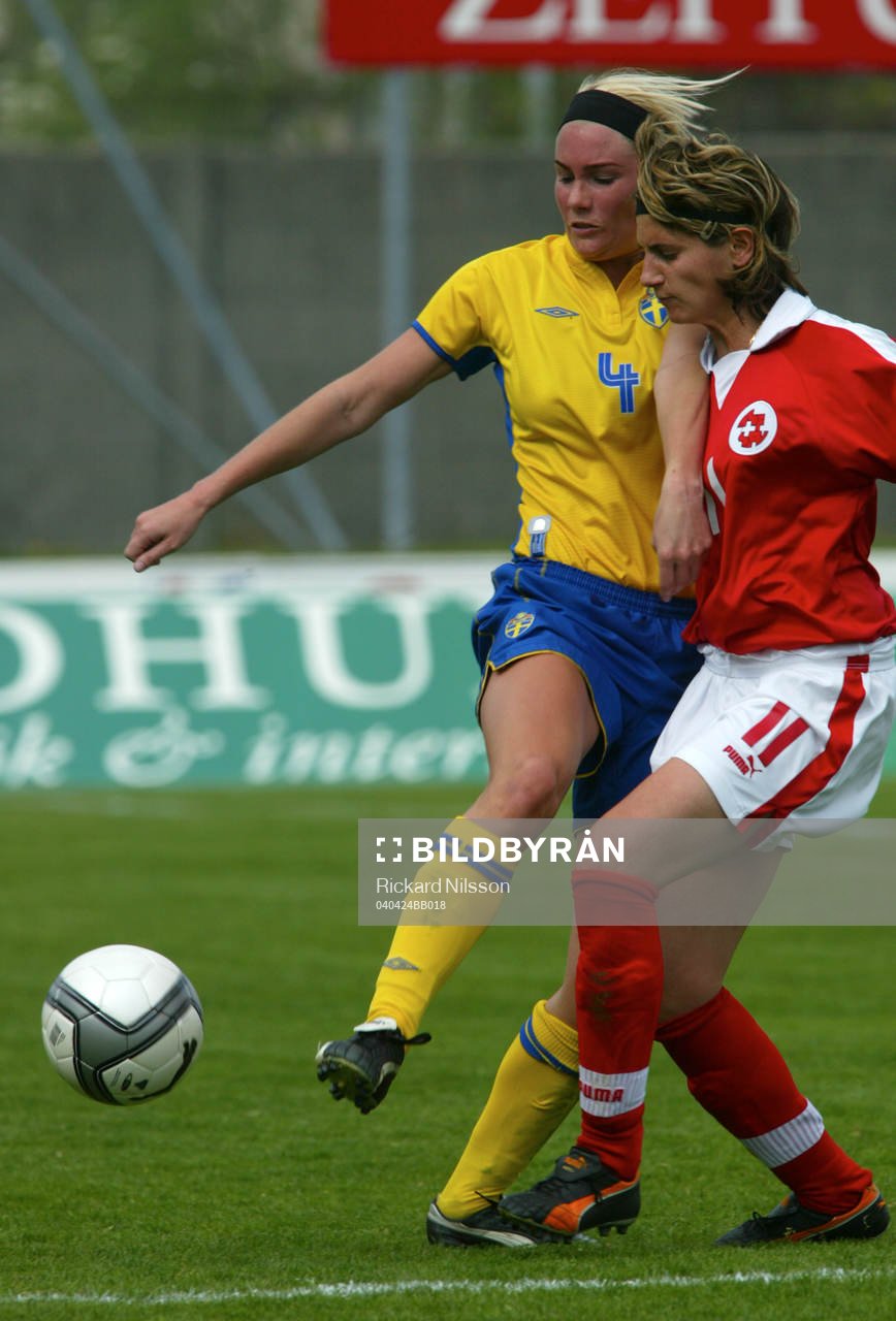 Hanna Marklund, Sverige och Monica Di Fonzo, Schweiz