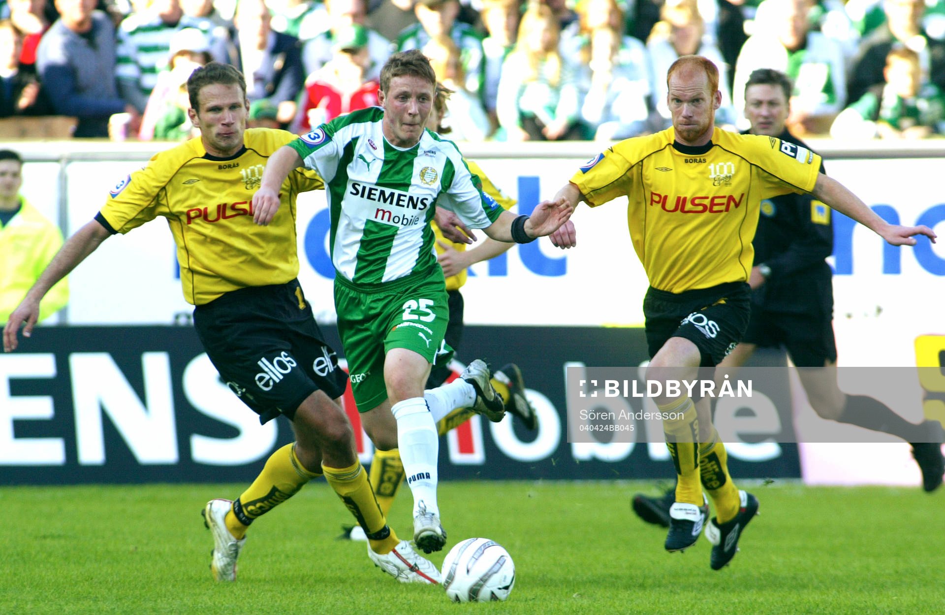 Haris Laitinen, Hammarby och Martin Andersson och Magnus