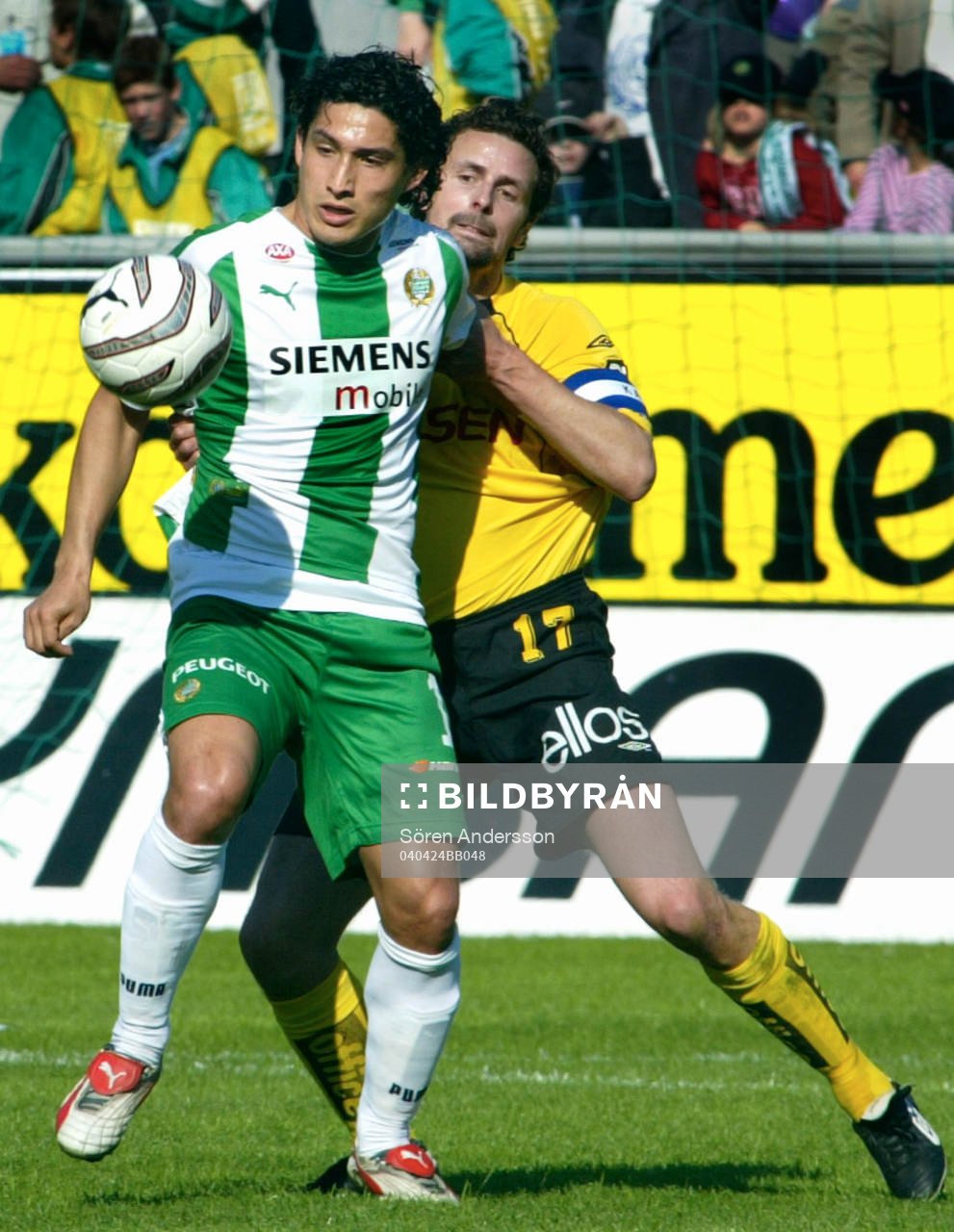 Suleyman Sleyman,  Hammarby och Kristoffer Arvhage, Elfsborg
