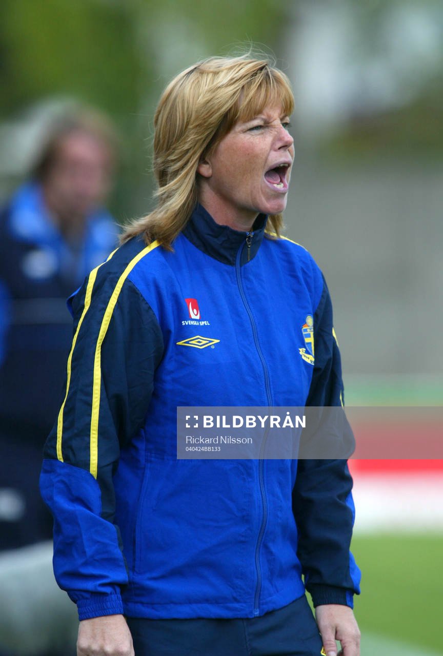 Marika Domanski Lyfors, förbundskapten Sverige