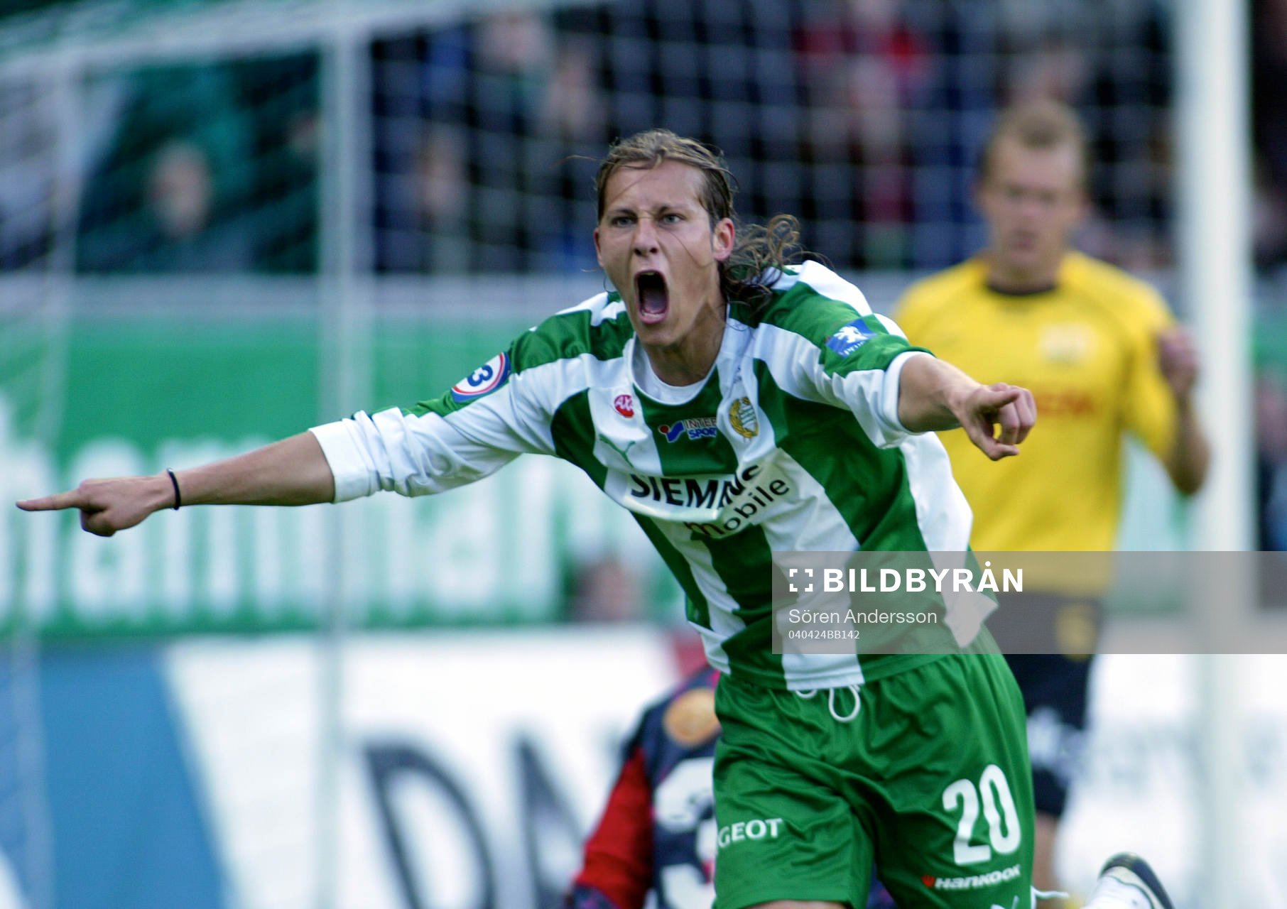  Björn Runström, Hammarby, jubel.