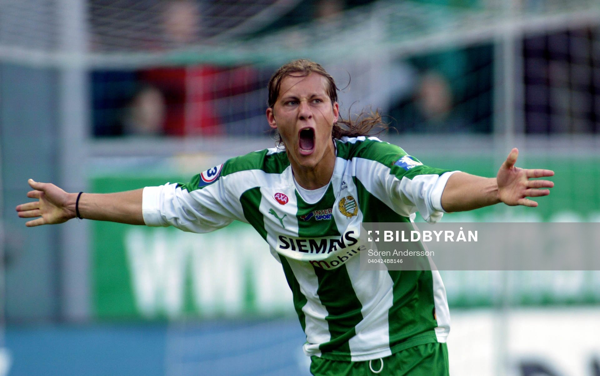 Björn Runström, Hammarby, jubel.