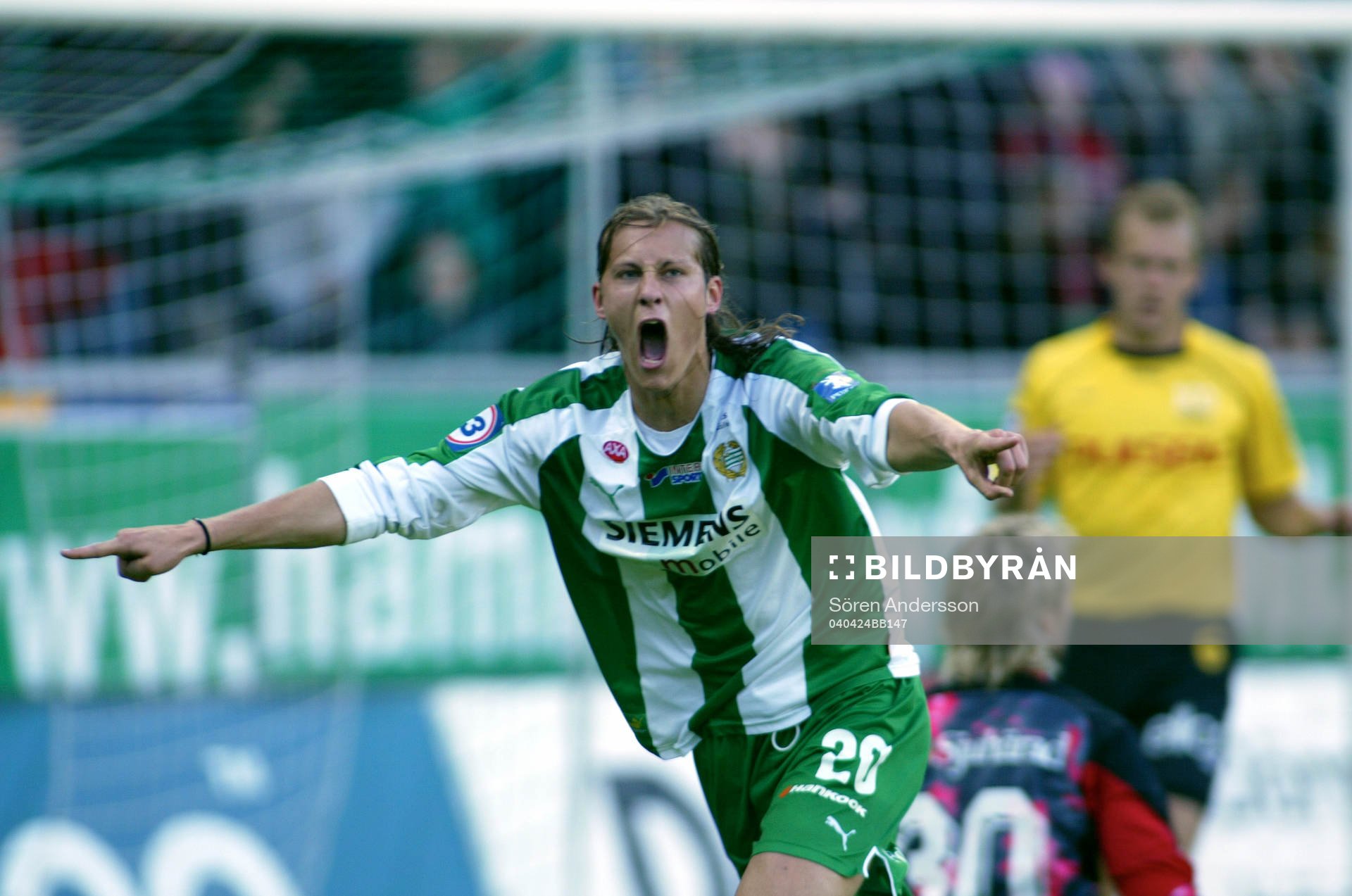  Björn Runström, Hammarby, jubel.