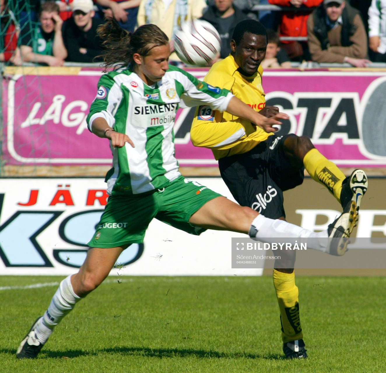 Björn Runström, Hammarby och Garba Lawal, Elfsborg