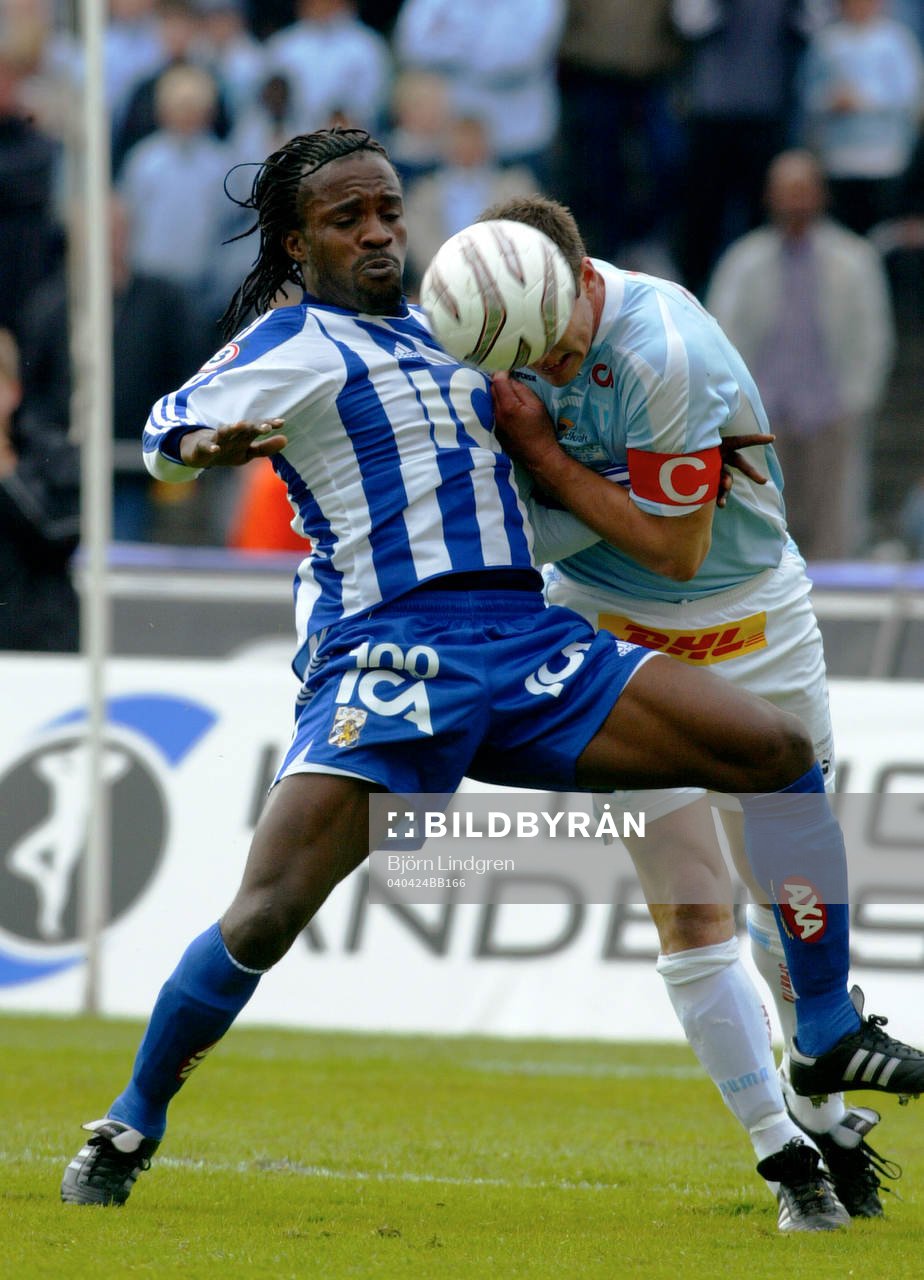 Peter Ijeh, Göteborg och Patrik Andersson, Malmö