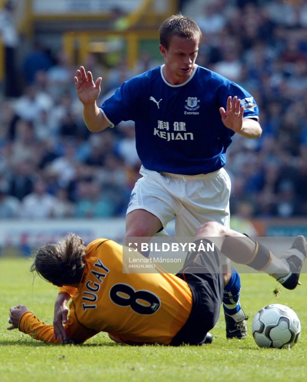Tugay, Blackburn och Tobias Linderoth, Everton