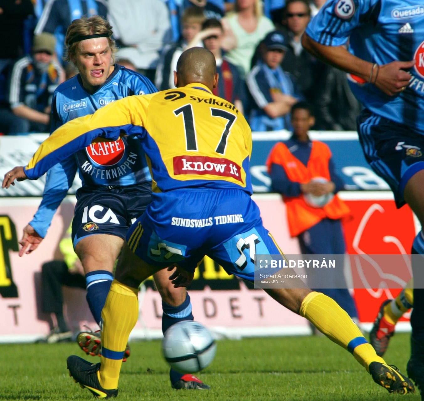 Johan Arneng, Djurgården och Cain Dotson, Sundsvall