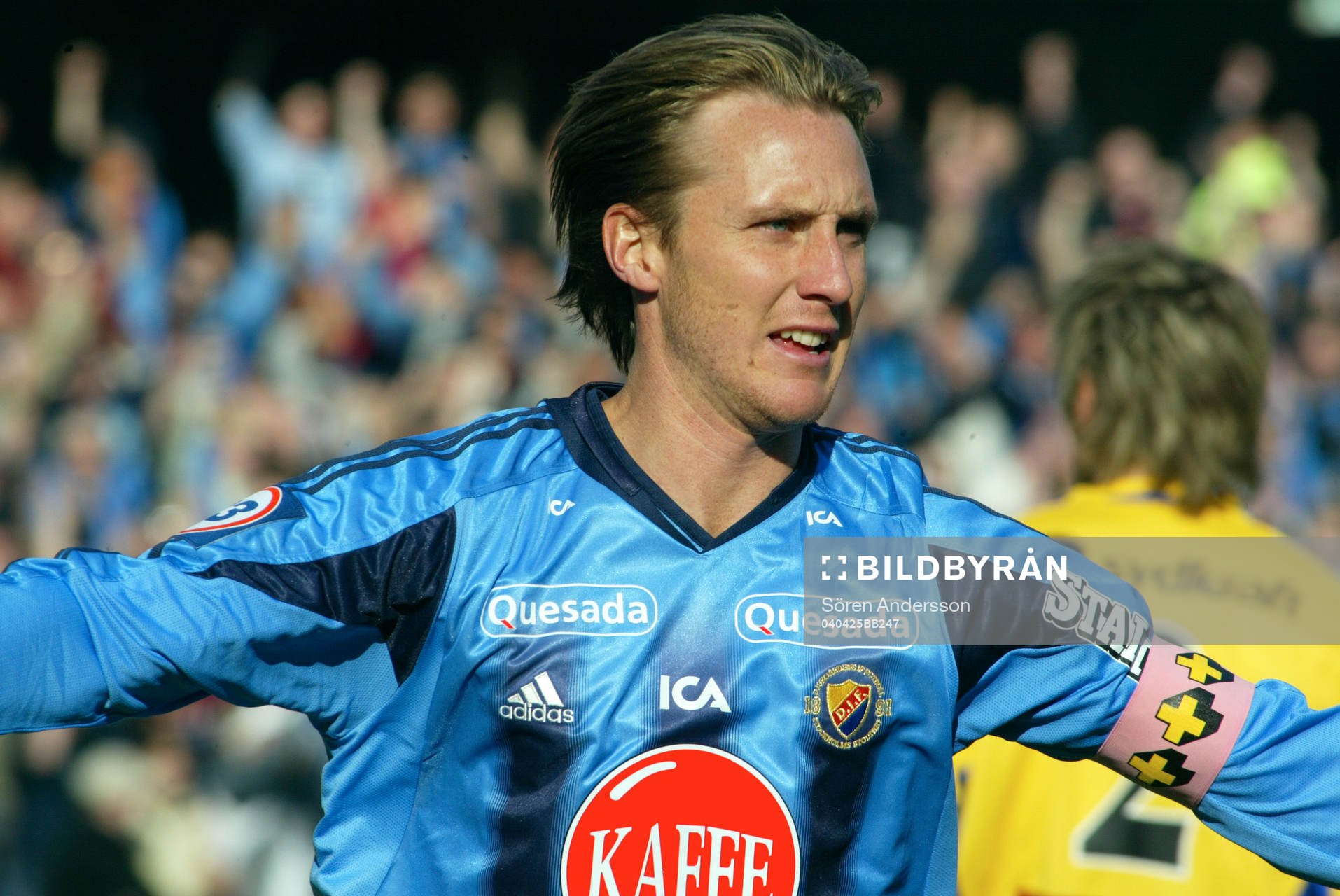 Andreas Johansson, Djurgården, jubel