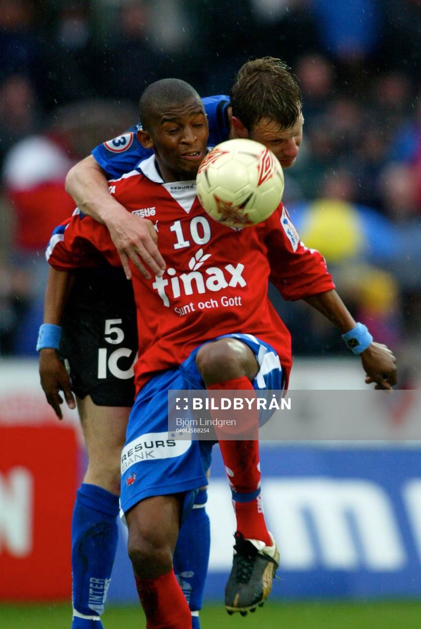 Thando Mngomeni, Helsingborg och Joel Borgstrand, Halmstad