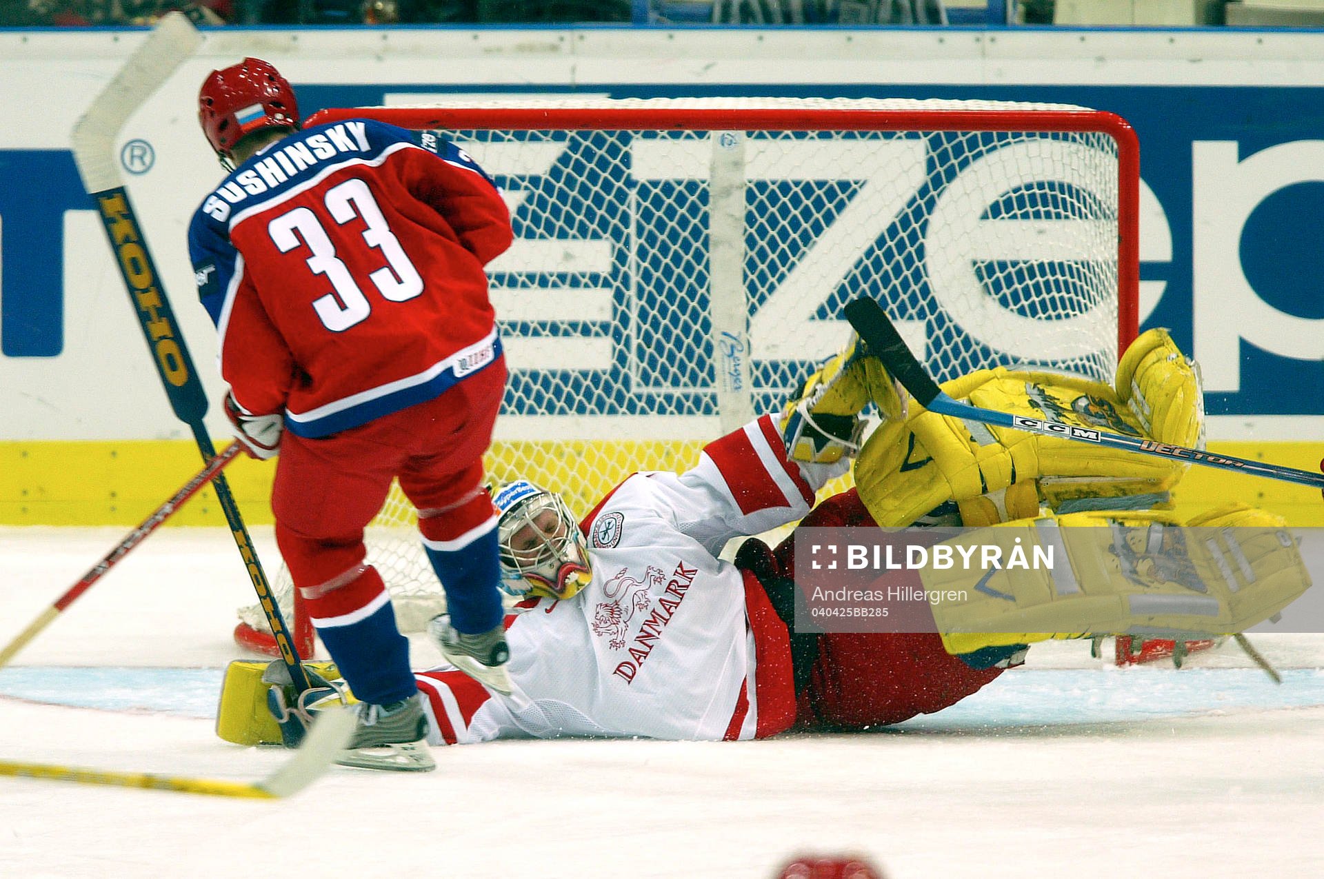 Maxim Sushinskiy, Ryssland och Jan Jenssen, Damnark