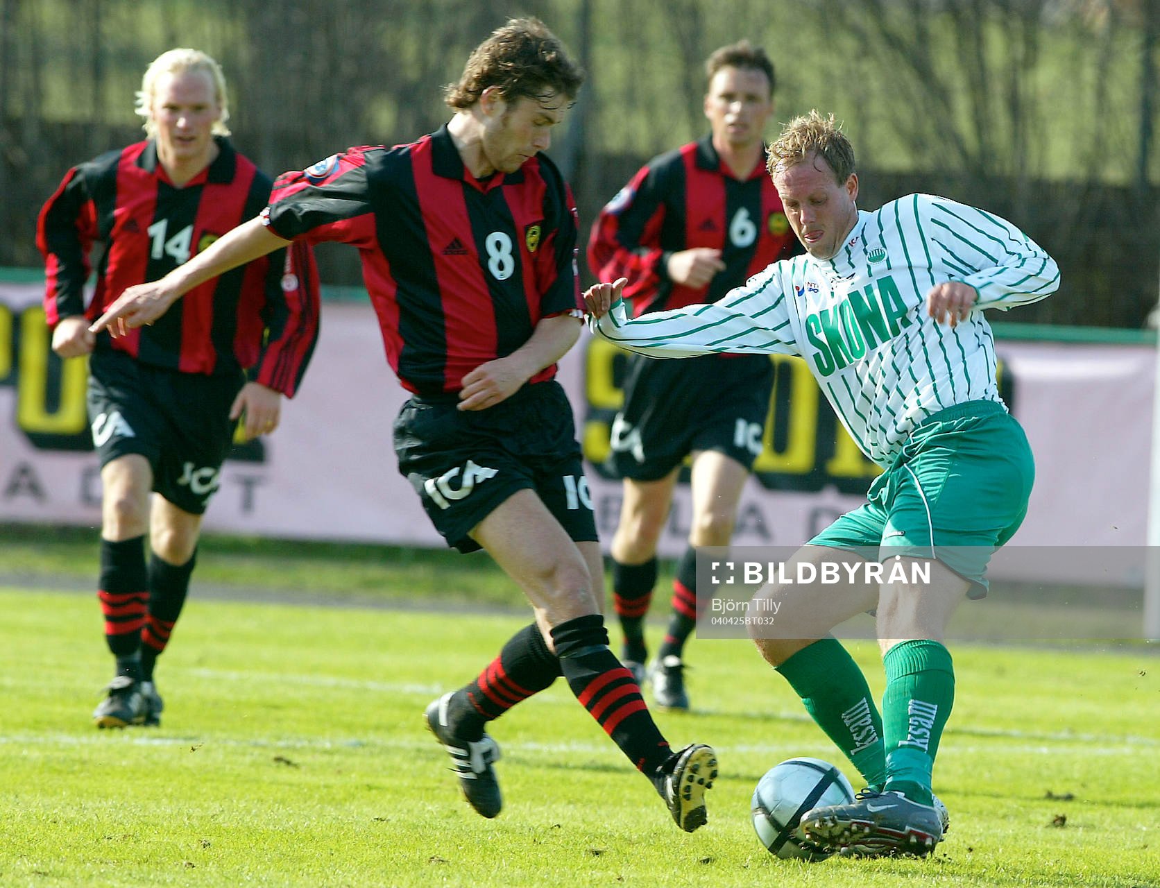  Håkan Malmström, Brommapojkarna och Daniel Lohm, Frölunda.