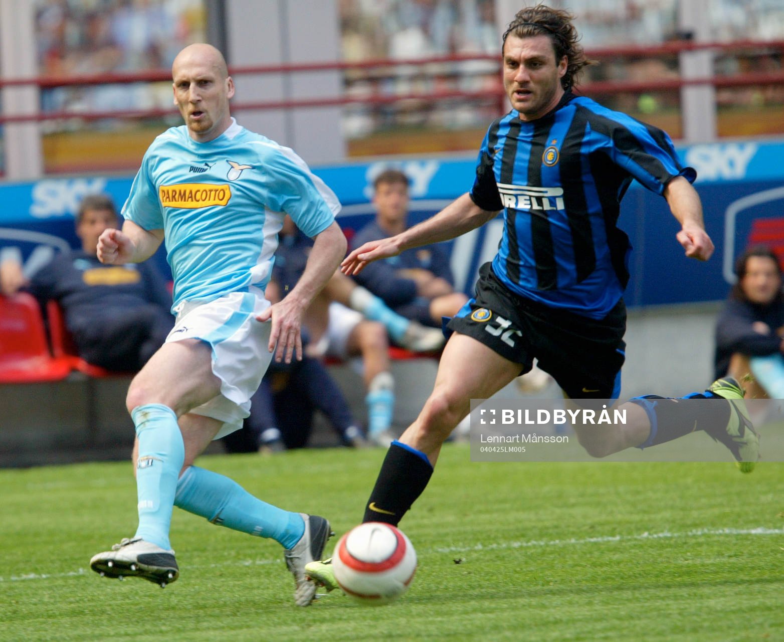 Jaap Stam och Christian Vieri