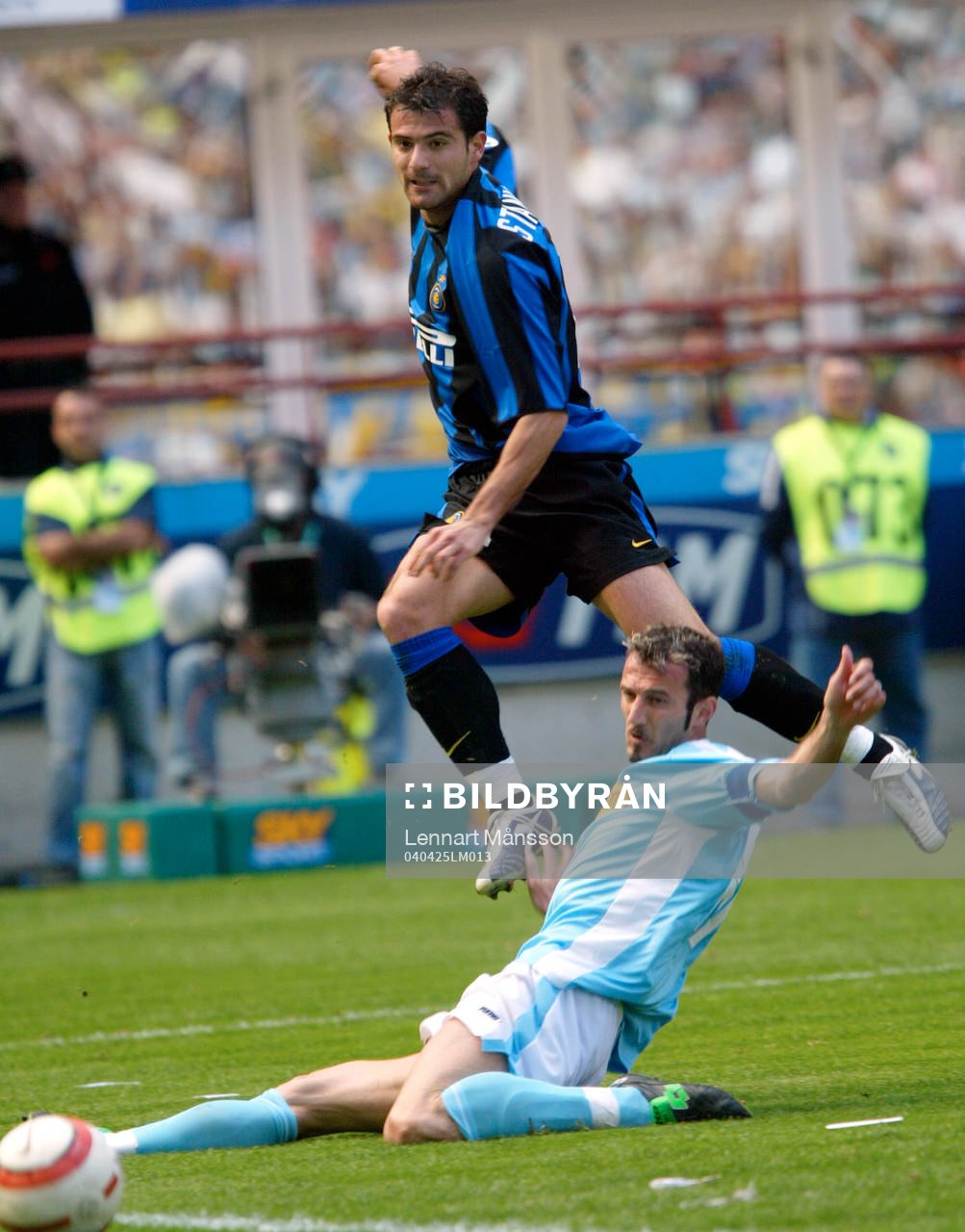 Dejan Stankovic, Inter och Giuseppe Favalli, Lazio