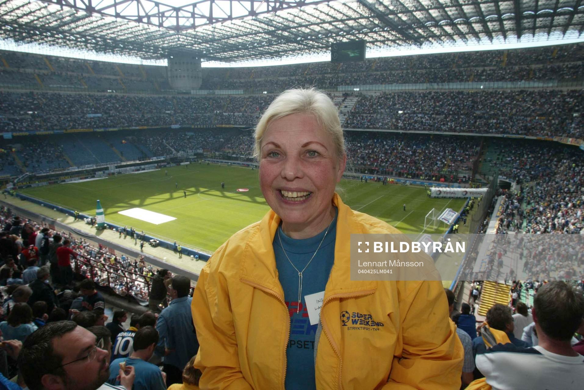 Inger Larsson, Sollerön, som aldrig sett en fotbollsmatch,