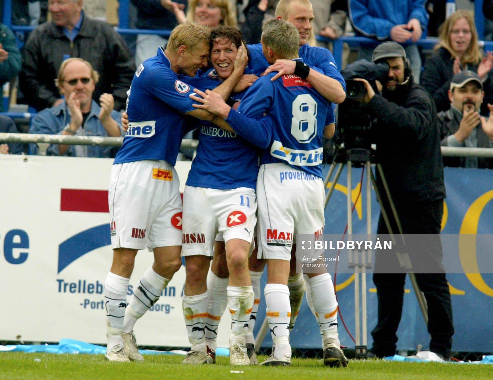 Fotboll,  allsvenskan, Trelleborg - Landskrona. Erik