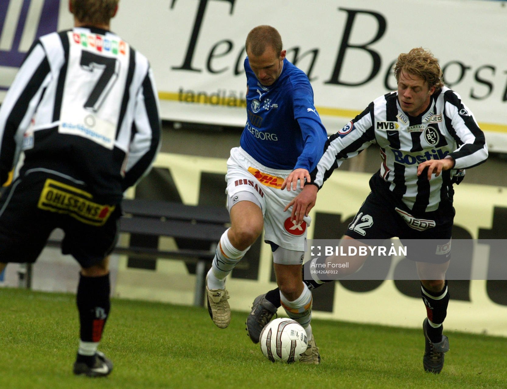Patrik Svensson, Trelleborg  och Mikael Rynell, Landskrona