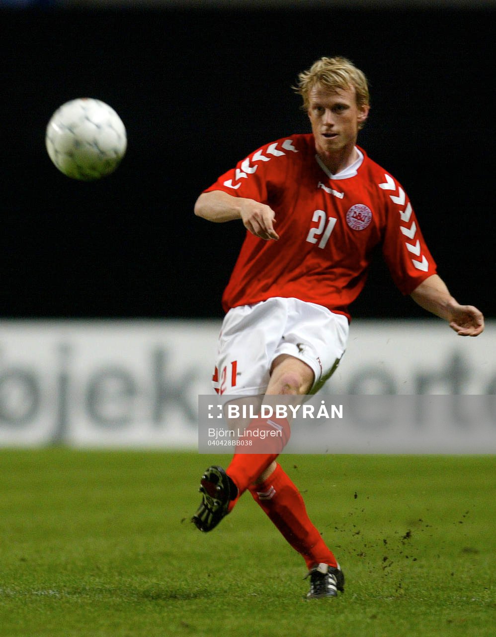 Fotboll, Träningsmatch, Asbjörn Sennels, Danmark