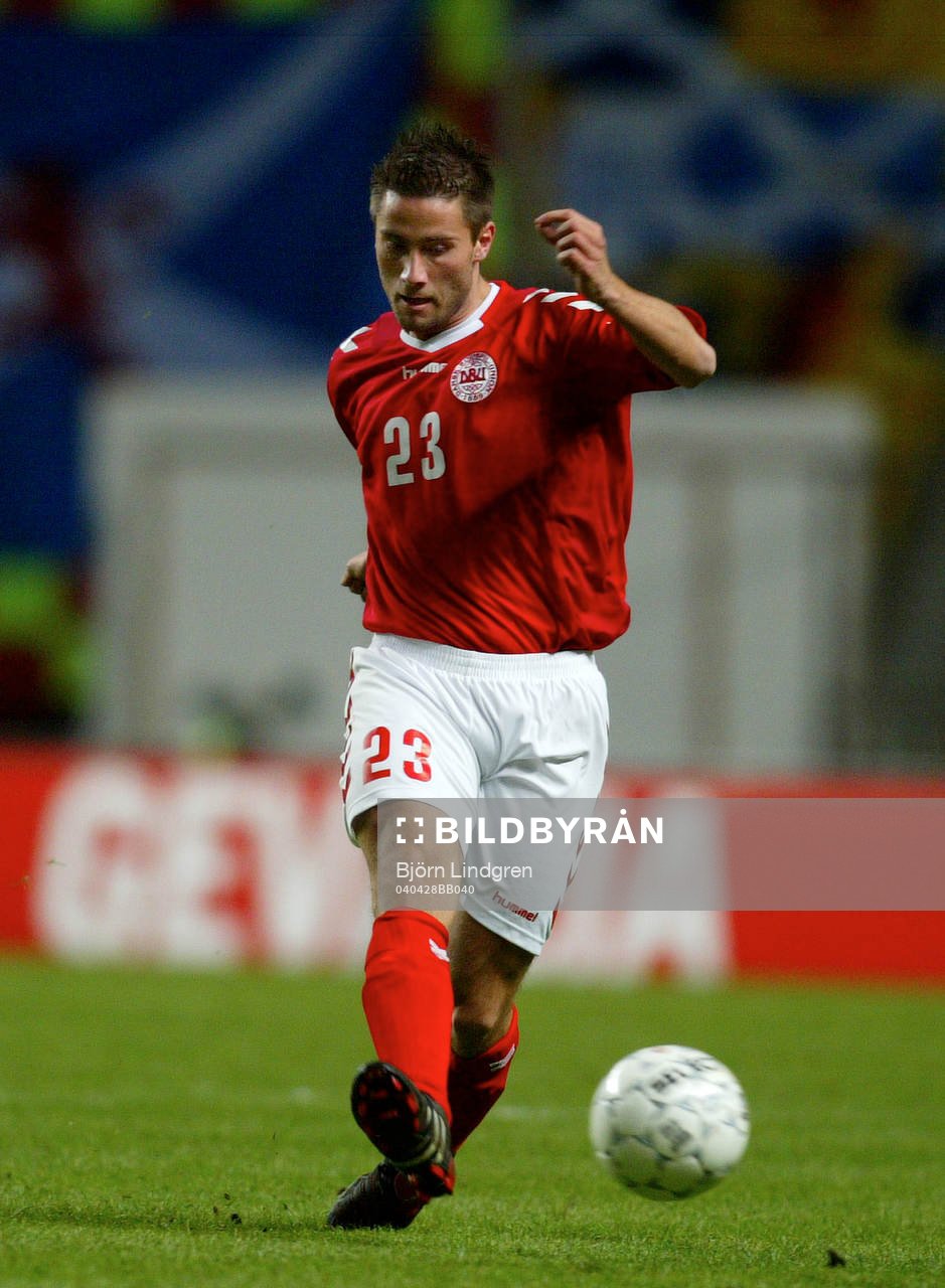 Fotboll, Träningsmatch, Martin Retov, Danmark