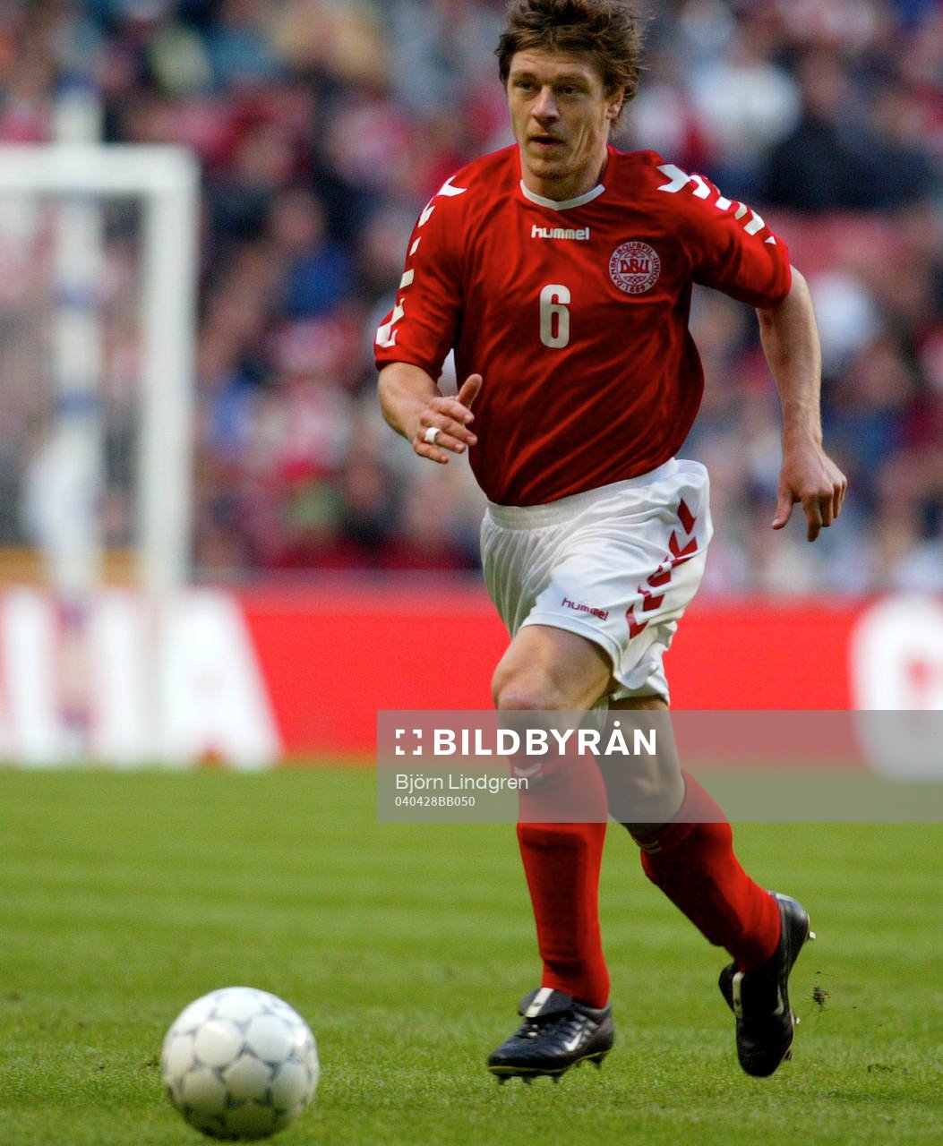 Fotboll, Träningsmatch, Thomas Helveg, Danmark