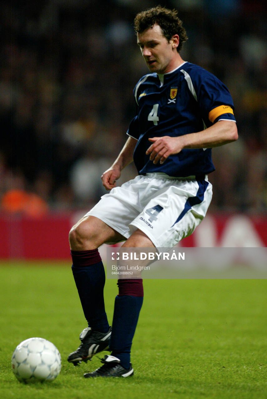 Fotboll, Träningsmatch, Christian Dailly, Skottland