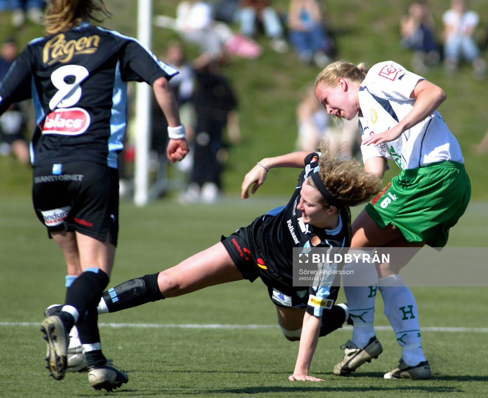 Therese Lundin, Malmö och Linda Lekander, Hammarby