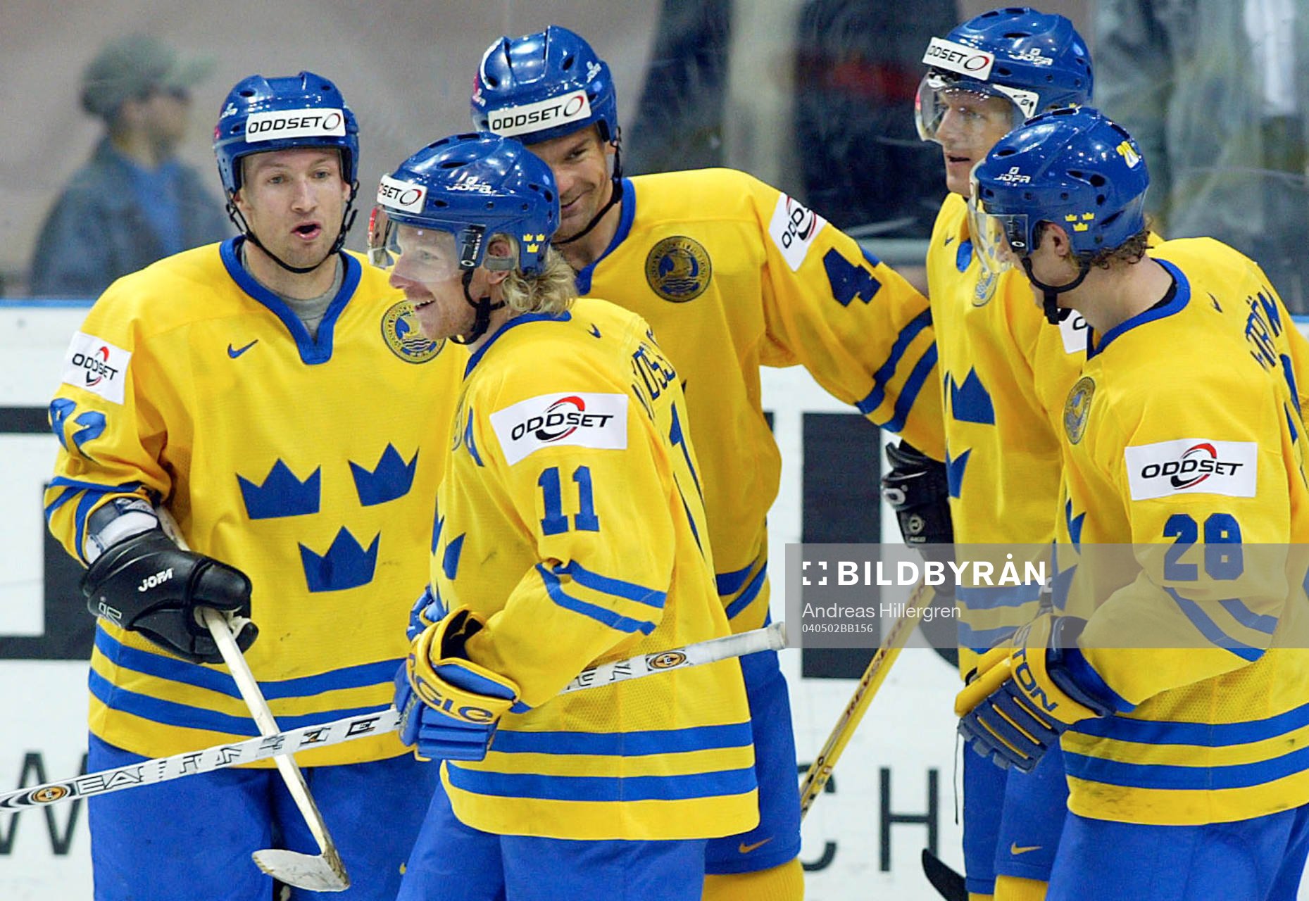 Superkedjan, Michael Nylander, Daniel Alfredsson Per-Johan