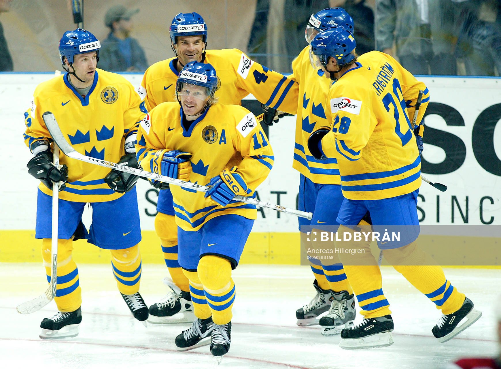 Superkedjan, Michael Nylander, Daniel Alfredsson Per-Johan