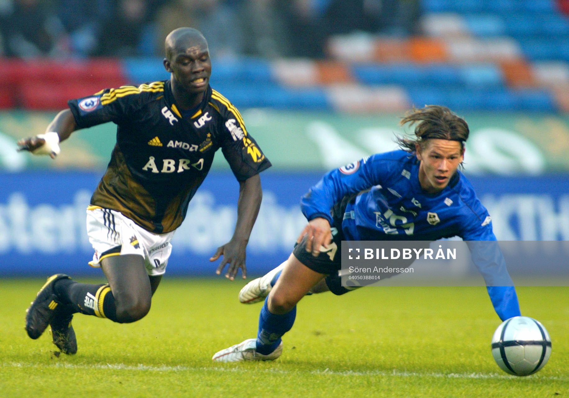 Pa-Mpdou Kah, AIK och Dusan Djuric, Halmstad