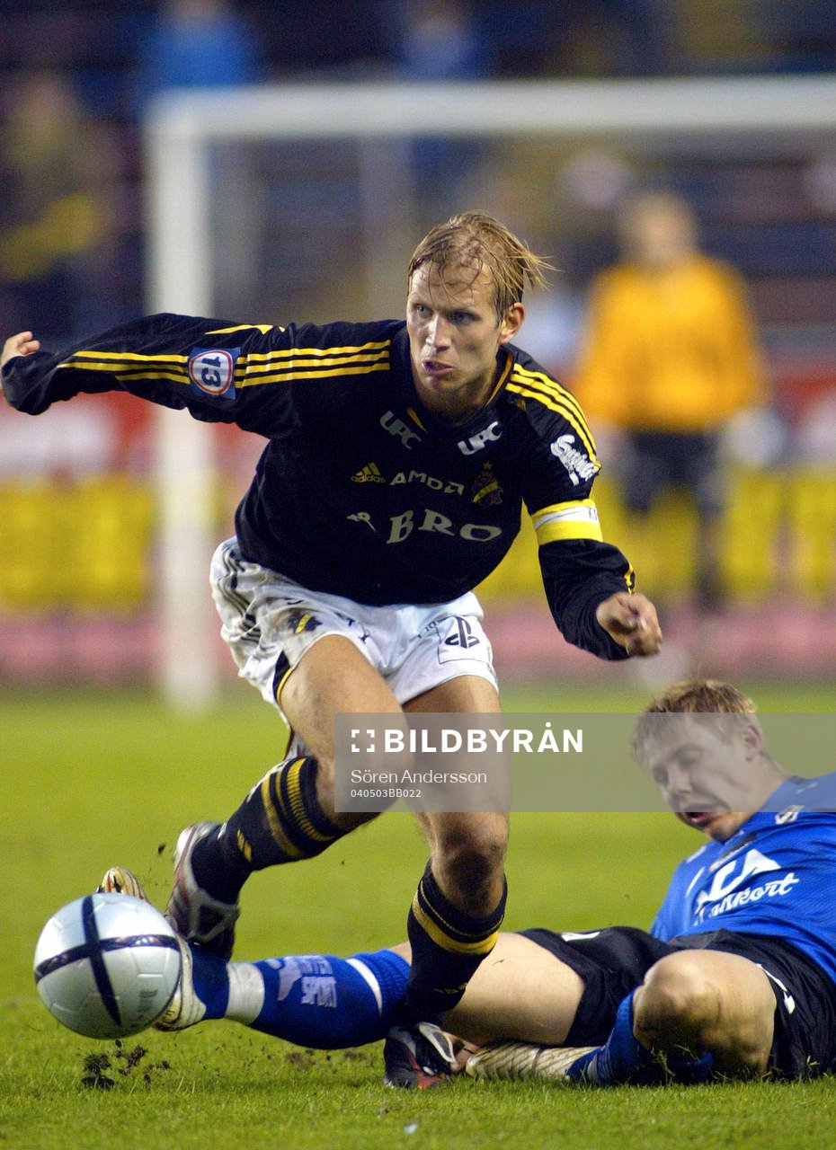 Krister Nordin, AIK och Patrik Ingelsten, Halmstad