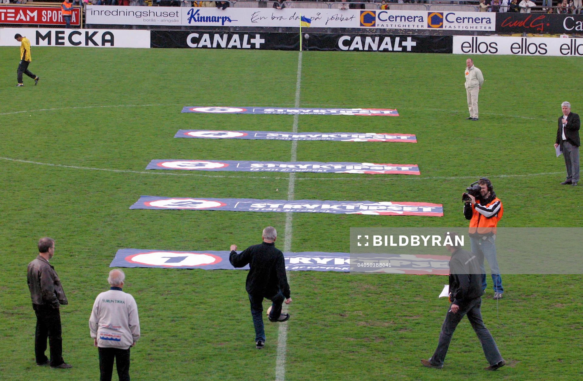 Fotboll, Elfsborg - Helsingborg, Svenska Spel, matchvärd,