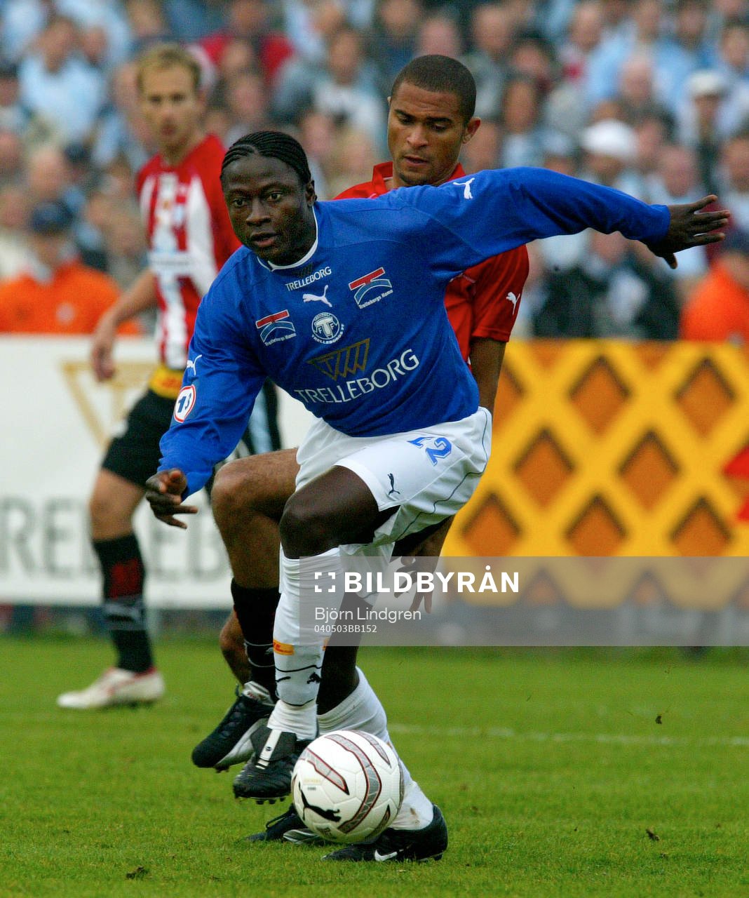 Christopher Justice, Trelleborg och Afonso Alves, Malmö