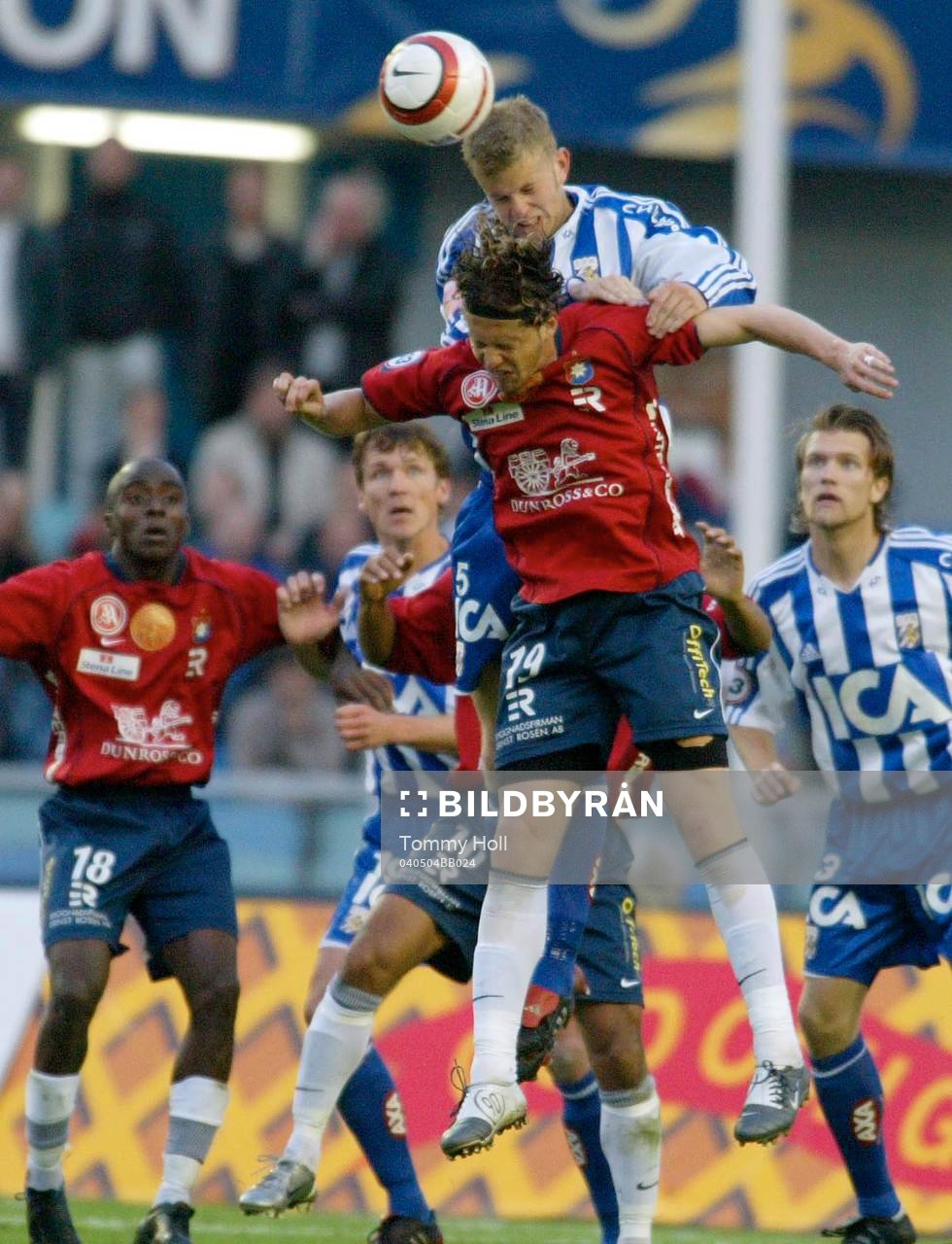 Paulinho Guara, Örgryte och Mikael Antonsson, Göteborg