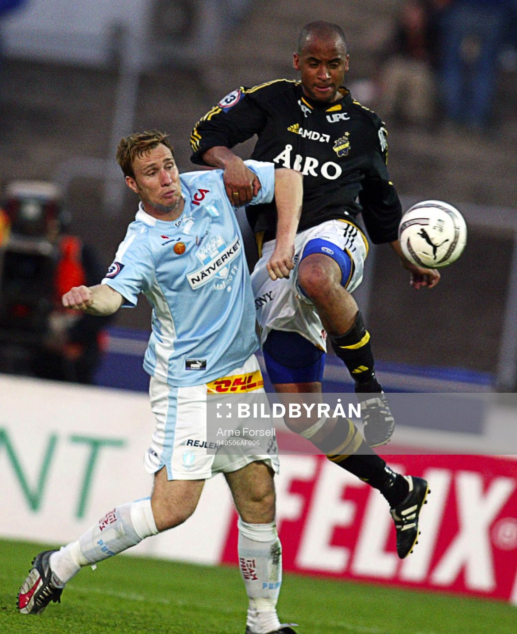 Jimmy Tamandi, AIK och Niklas Skoog, Malmö