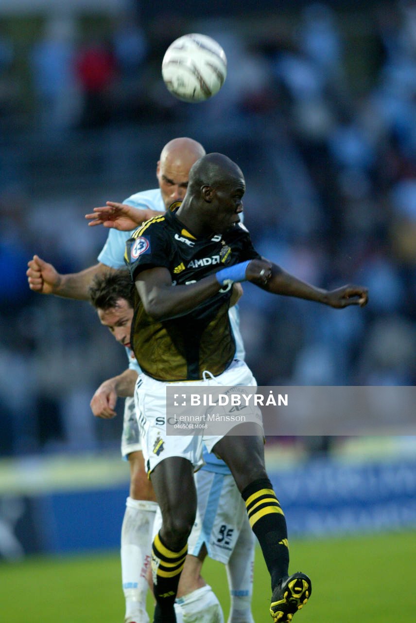 Pa Modou Kah, AIK och Daniel Majstorovic, Malmö