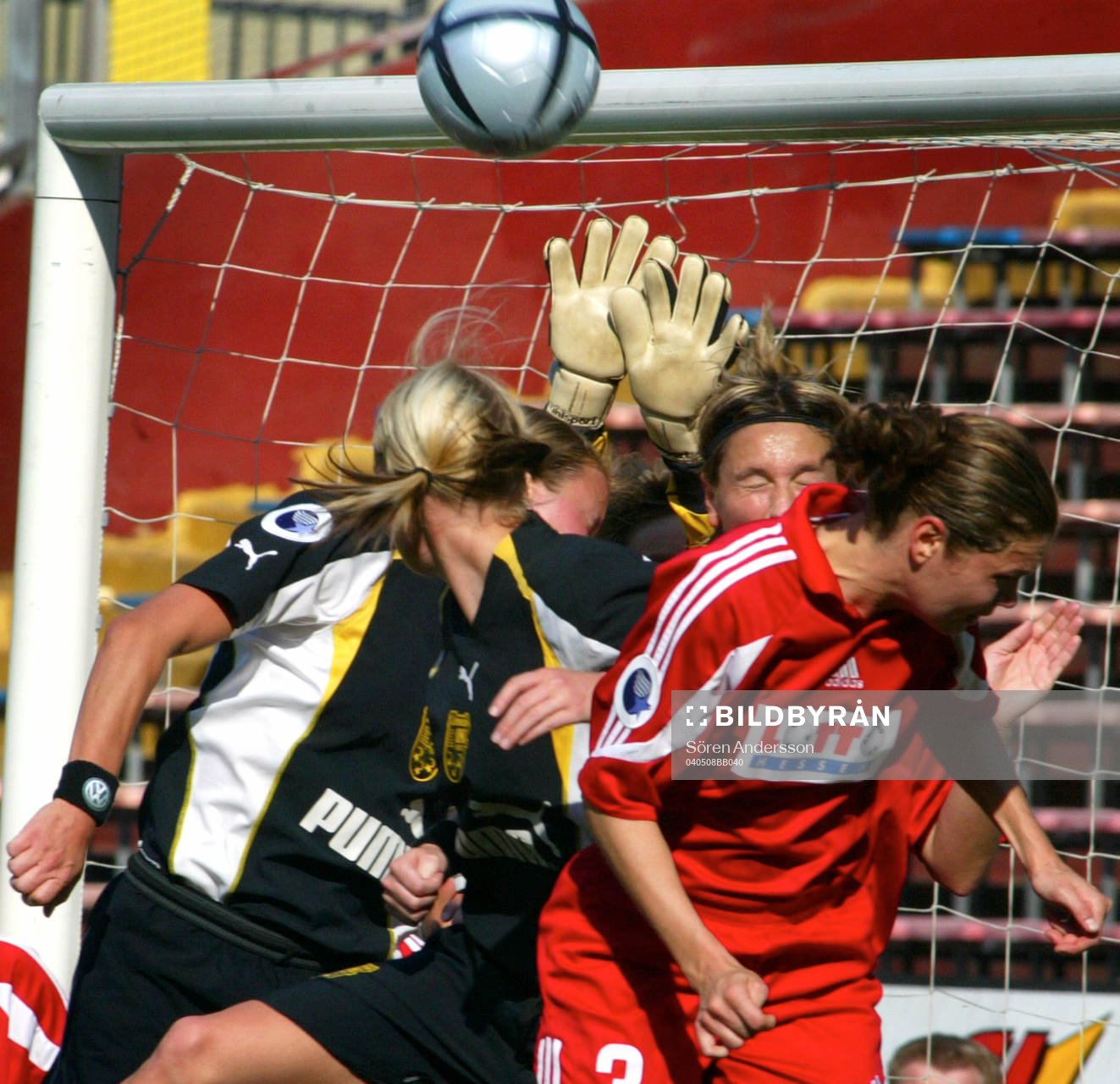 Fotboll, dam,Womens cup, Umeå - Frankfurt