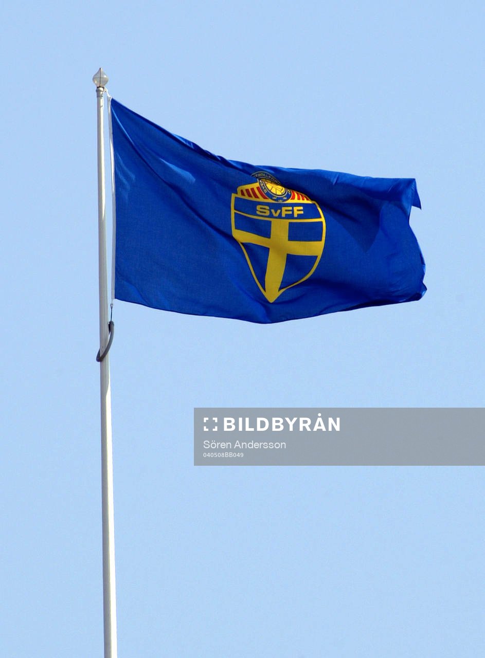 Flagga, svff, svenska fotbollförbundet