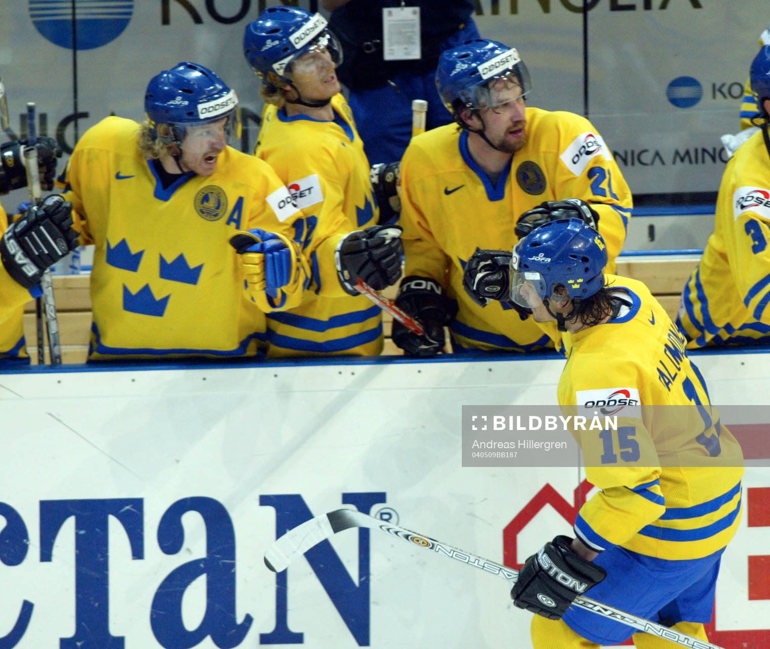 Andreas Salomonsson, Sverige (Jubel)