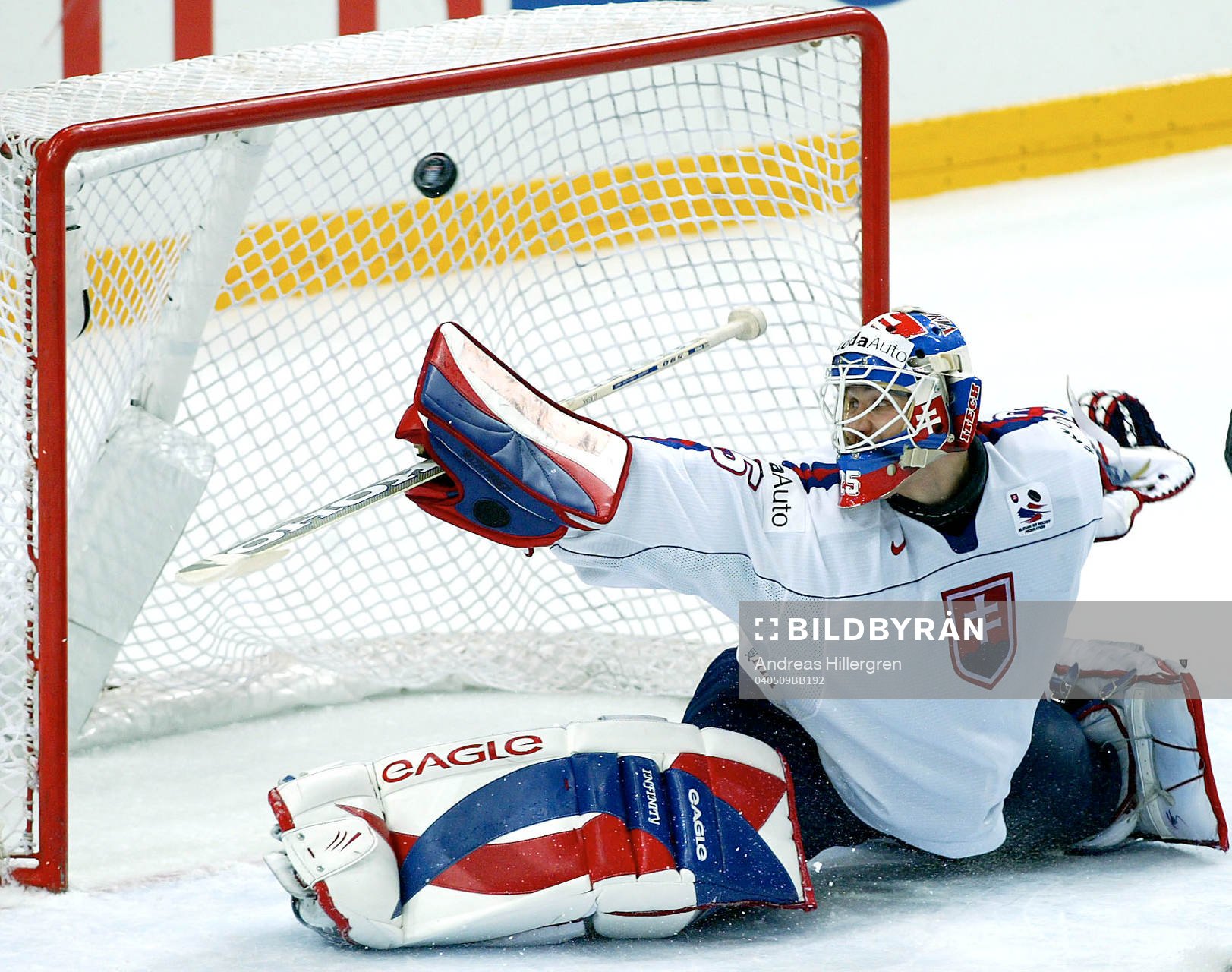Andy Roach, USA (Straff) Jan Lasak, Slovakien (Målvakt)